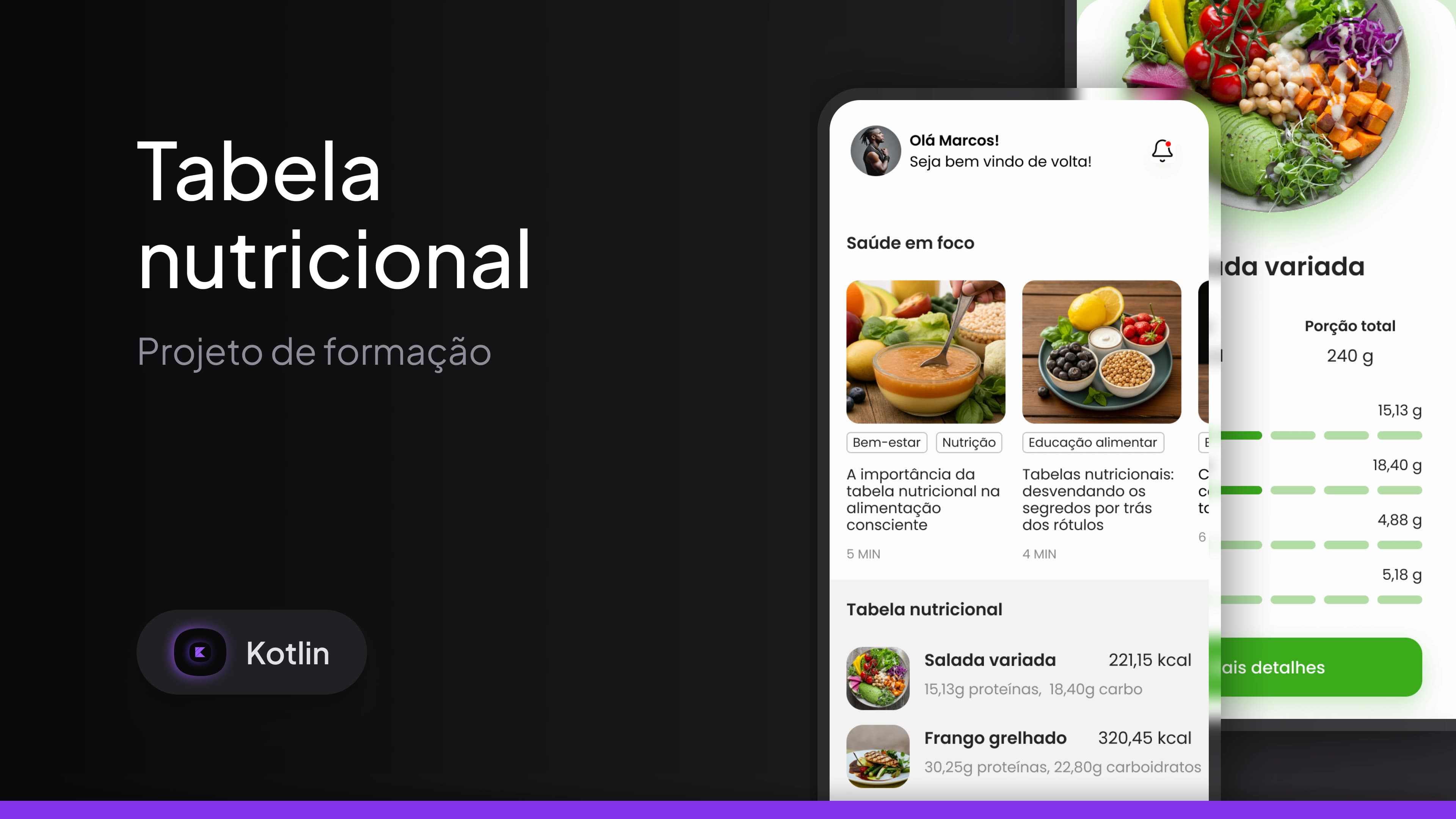 Imagem do projeto Tabela Nutricional